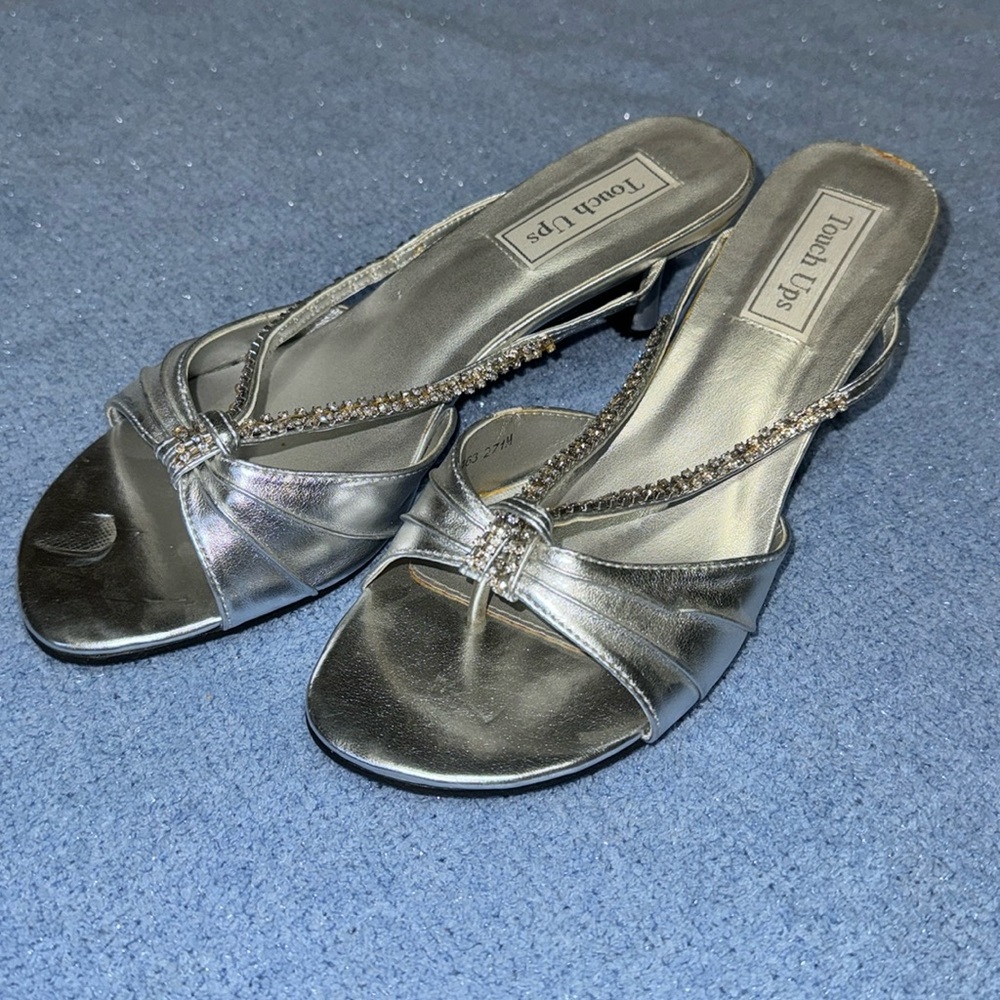 Silver Short Heel